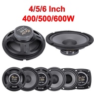 ⋚1Pcs 4/5/6 Inch Car Speakers 400/500/600W Vehicle Door Subwoofer Audio Stereo Full Range Freque ☻☫