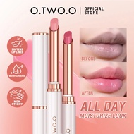 O.TWO.O Lip Balm Vaseline Lips Care  Moist Color Changing Balsem Bibir 4 Warna