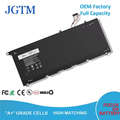 New Genuine PW23Y Battery for Dell Xps 13 9360 for 0RNP72 0TP1GT Laptop Batteries New Li-ion 4 Cell 