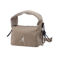 KANGOL Shoulder Bag กระเป๋าถือและสะพายข้าง ปักโลโก้ Kangol  สีดำ  กากี 65251705