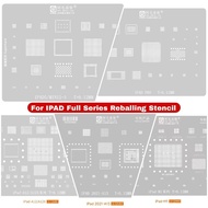 Amaoe CPU RAM M1 M2 A13 A9 A10X A14  339S01086 339S00833 BGA Reballing Stencil FOR Pad2/3/4/5/6/PRO 