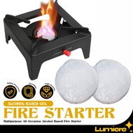 Alcohol-Based Fuel Tablet Campfire Light Weight Gel Disk Fire Starter BBQ Gel Disk Fuel Stove Campin