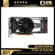 VGA Card Pc Merk MSI GTX 650 1 GB 128 Bit DDR5