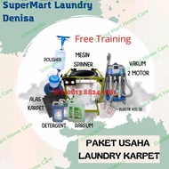 Paket Usaha Laundry Karpet Standar