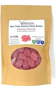 Yankee Traders Old Tyme Sanded Hard Candy, Cinnamon, 1 Pound