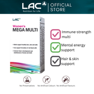 [Expiry May 2027] LAC Womens Mega Multi (90 Caplets) Daily Multivitamin and Nutrition Formula