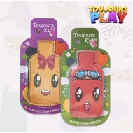 TOUJOURS PLAY FUN KEYCHAIN POUCH