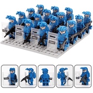 Skibidi Toilet minecraft Ninjago toys Compatible with LEGO New Military Building Blocks City SWATFig