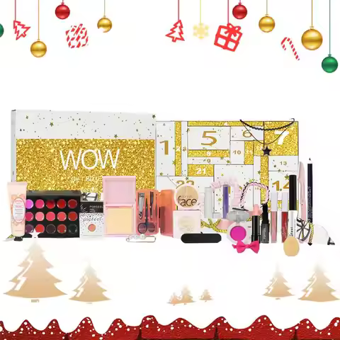 2024 Beauty Holiday Calendar Makeup Set Christmas Advent Calendar Make up Calendar 24 Days Countdown