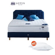 LOTUS ที่นอนพ็อคเก็ตสปริง (สเปคนุ่มกำลังดี) รุ่น Marshall Deluxe ll ความหนา 12 นิ้ว ฟรี หมอนหนุนกันไ