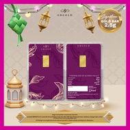GB GOLD Signature GoldBar 2.5g (Emas 999.9)