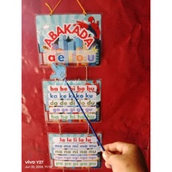 ABAKADA chart laminated