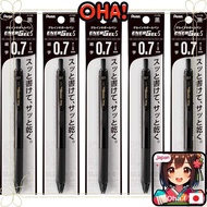 Pentel gel ink ballpoint pen energel S 0.7mm black 5 pieces XBL127-A from Japan.