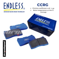 (BRAKE PAD FOR CALIPER AP RACING CP9660) ENDLESS BRAKE PAD CCRG TYPE 800°C FRONT RCP173CCRG