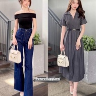 Coral Dress - Atwell Apparel - Women's Dress