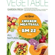 [*FROZEN*] Hoppy & Friends Veggie Chicken Meatball | PETOPIA Sugar Glider Food Sugar Glider Fresh Fo