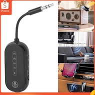 Bluetooth 5.4 Transmitter Receiver Airplane Adapter Support to 2 Headphones 3.5mm AUX Wireless for T