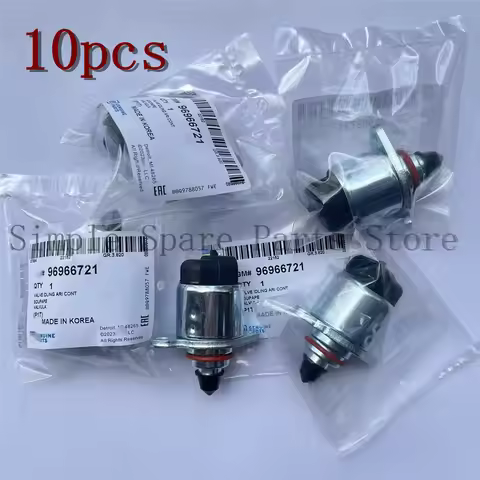 10X 96966721 Idle Air Control Valve Idle Motor for Chevrolet Spark M300 1.0L