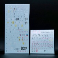 請睇info：HGUC Blue Destiny Unit 1 2 3 Exam gundam decal 蒼藍命運 1 2 3 號機 高達水貼