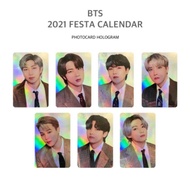 Bts Hologram Photocard 2021 Festa