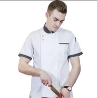 baju chef pria wanita seragam koki chef jacet koki chef restoran