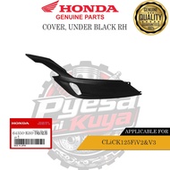 HONDA COVER, UNDER BLACK RH FORCLiCK125FiV2&V3|64350-K60-B60ZB