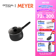MEYER MIDNIGHT หม้อมีด้ามจับ hard-anodize ขนาด 18 ซม./2.8 ลิตร พร้อมฝา Saucepan (85072-TE12)