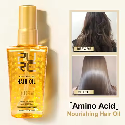 Argan Oil Nourishing Hair Oil Smoothing Shine Soft Hair Serum Protein Repair Damaged Frizz Dry Hair 
