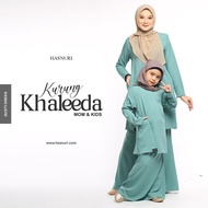 Baju Kurung Hasnuri Kurung Khaleeda Mom and Kids 2021(please chat to check stock before place order😊)