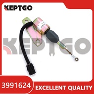12V 3991624 Diesel Shutoff Solenoid Stop Valve For Cummins 6BT 5.9L SA-4959-12 3991624