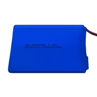 （店铺热销）606090聚合物锂电池3.7V5000mAh故事机广告机保健移动电源电池 TFNO