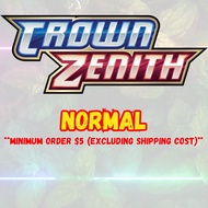 Pokemon: Sword & Shield - Crown Zenith: Normal Singles *Updated 17th March*
