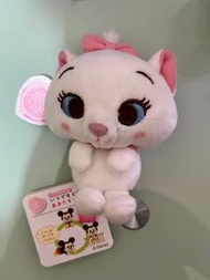 迪士尼Disney杯緣子公仔 公仔吊飾 景品 日本購入 正版 Sega & you 富貴貓 瑪麗貓 Marie