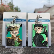 GANTUNGAN Dr.Stone Anime Keychain - Anime Keychain - Keychain - Senku