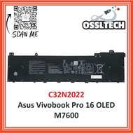 C32N2022 Battery ASUS VivoBook Pro 16 16X OLED M7600 M7600RE N7600PC M7600QE ZenBook Pro 15 UM535QE
