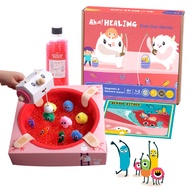 MEandMine Healing Lab- Science Kit - Immune System, Magnetic Fishing Game- Fish Out Germs Sensory To