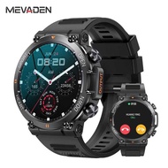 MEVADEN 1.39 Inch HD Bluetooth Call Smart Watch Men Sports Fiess Tracker Heart Monitor 400mAh Smartw