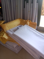 Spanduk/Baliho/mmt/Banner polos Putih Uk.32mx5m ketebalan 280GSM