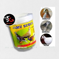 JAMU SUBUR URITAN TEKUKUR MAKANAN BURUNG PUTER
