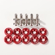 M6 Screw Washer JDM Washer Screw License Plate Frame Screw Washer Modified Washer GCDJ