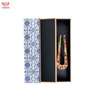 Chinese Style Hairpin Wooden Box Medium Fiber Board Gift Box Item Bookmark Rectangular Bracelet Jewe