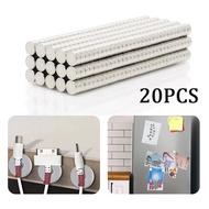 20pcs Magnet Neodium Bulat Magnet  Neodymium Asli Super Strong Magnet Magnet Neodymium Kecil