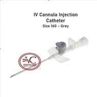 I.V CANNULA WITH LUER LOCK, INJECTION PORT & WINGS IV Cannula (1Pc)