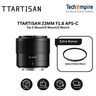 TTArtisan AF 23mm F1.8 Auto Focus APS-C Large Aperture Lens for Fujifilm / Sony / Nikon