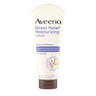 Aveeno Stress Relief Moisturizing Body Lotion with Lavender Scent & Prebiotic Oat to Calm & Relax, N