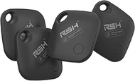 RSH Android Smart Tag - 4 Pack, Key Finder Compatible with Google Find My Device App (Android Only),