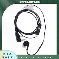Earpiece Headset with PTT MIC Noise Cancellation Walkie Talkie Earpiece Headset Accessories for BAOF
