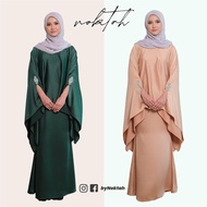 Baju Kaftan/Baju Kurung/Baju Bridesmaid Premium Dull Satin byNoktah