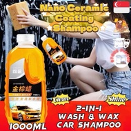 [SG] Nano Ceramic Coating Shampoo Car Wash Shampoo Car Wax Car Coating Wash and Shine
