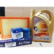 HYUNDAI ACCENT 1.5 AIR FILTER + OIL FILTER + KOYOMA 15W40 MINERAL ENGINE OIL